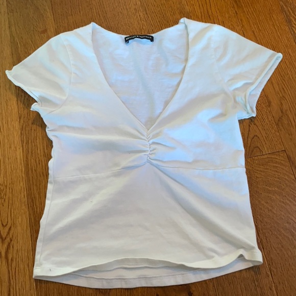 Brandy Melville Tops - Brandy Melville white Gina top